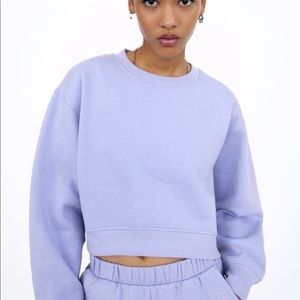 Zara Cropped Sweatshirt